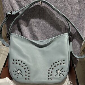 Coach Soft Tabby Hobo Blue J2132-C6340 NWOT